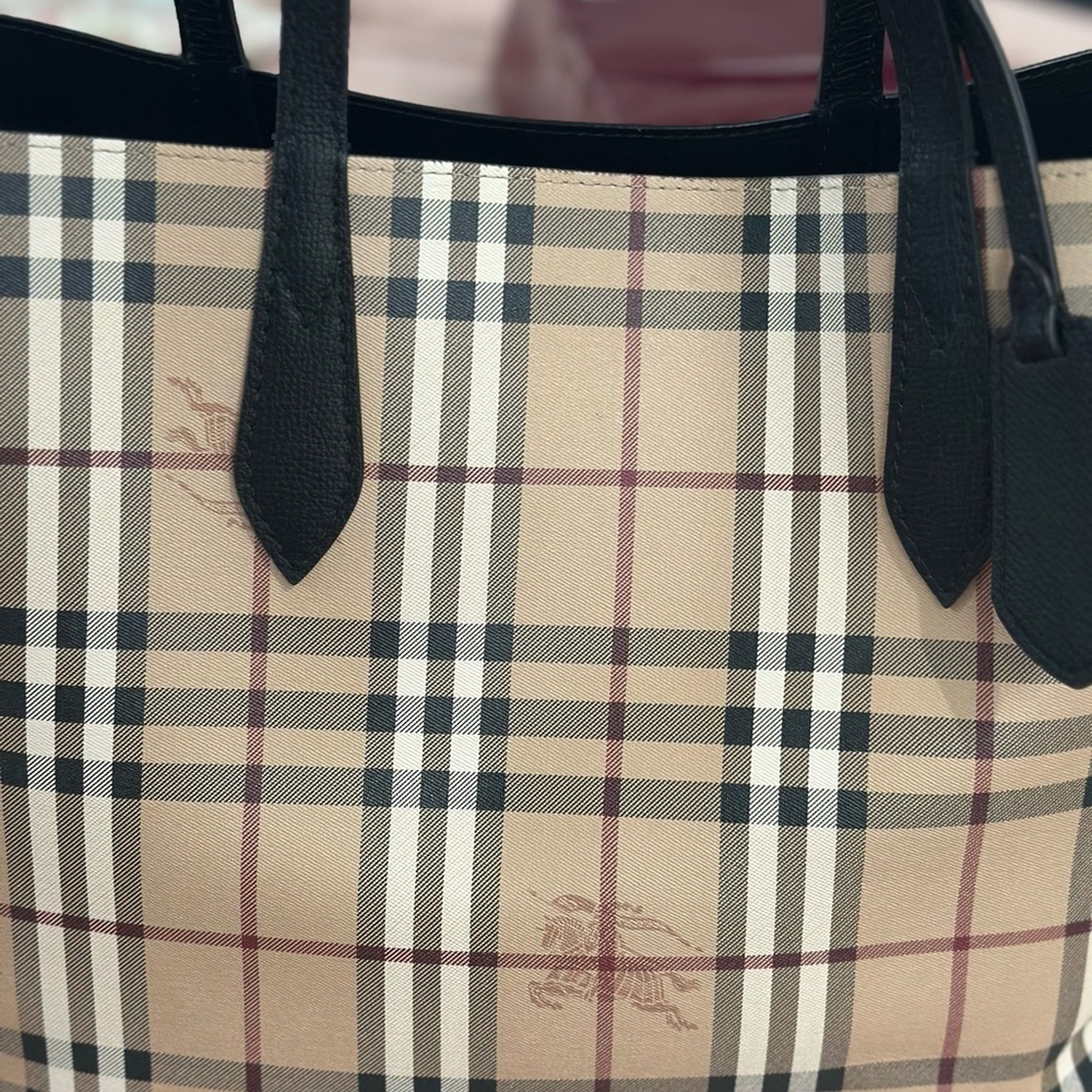 Burberry Beige and Black Women's Bag